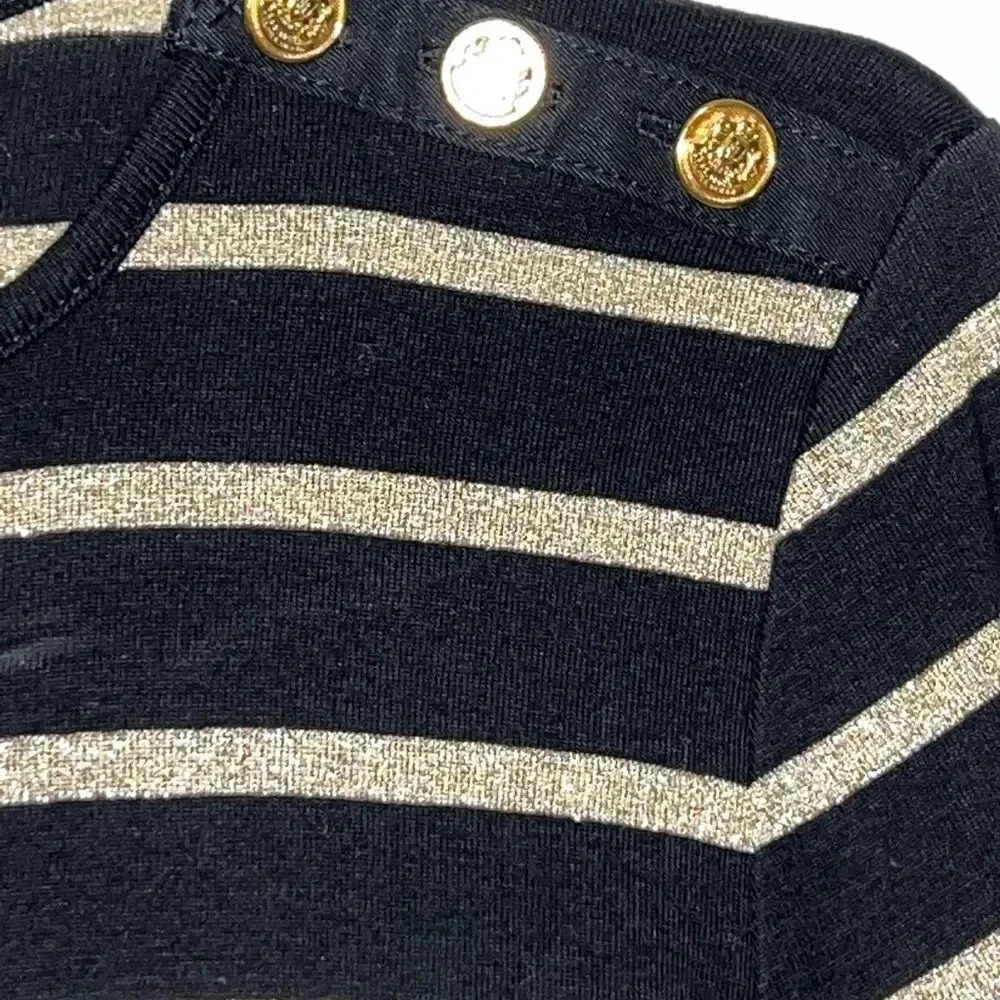 Ralph Lauren black and gold  Top S - Picture 4 of 12